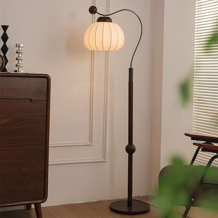 Silk Globe Floor Lamp - Simprolos