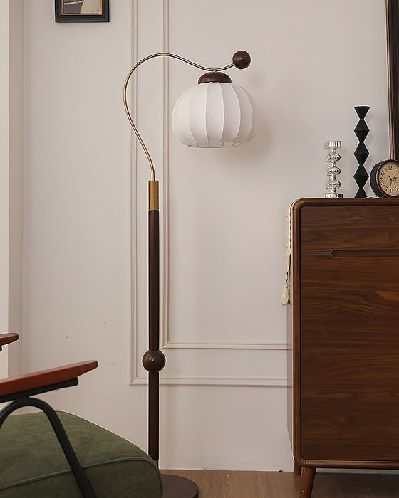 Silk Globe Floor Lamp - Simprolos