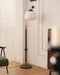 Silk Globe Floor Lamp - Simprolos