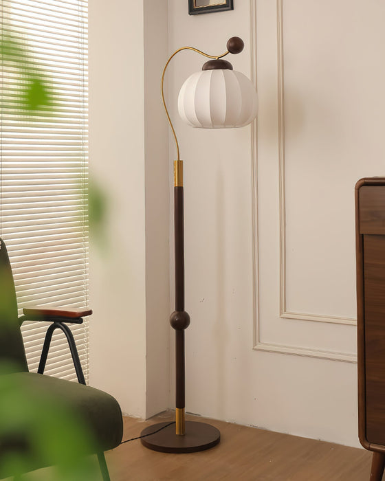 Silk Globe Floor Lamp - Simprolos