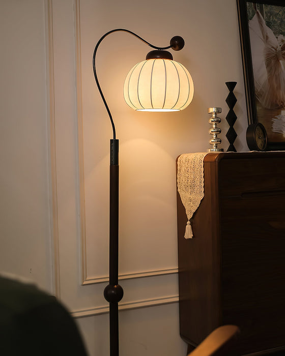 Silk Globe Floor Lamp - Simprolos