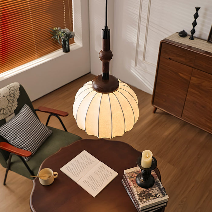 Silk Globe Pendant Lamp - Simprolos