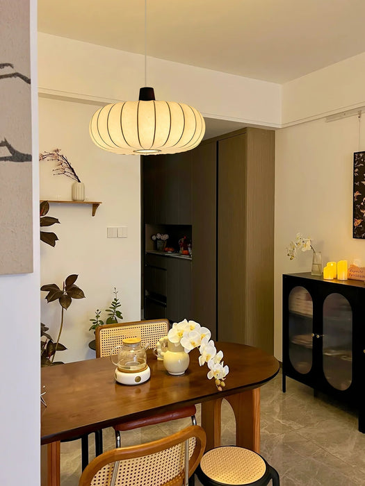 Silk Lantern Pendant Light - Simprolos