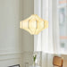 Silken Aura Silk Pendant Lamp - Simprolos