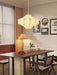 Silken Aura Silk Pendant Lamp - Simprolos
