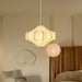 Silken Aura Silk Pendant Lamp - Simprolos