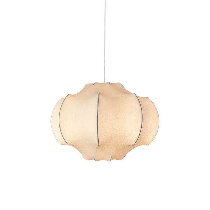 Silken Lotus Silk Pendant Lamp - Simprolos