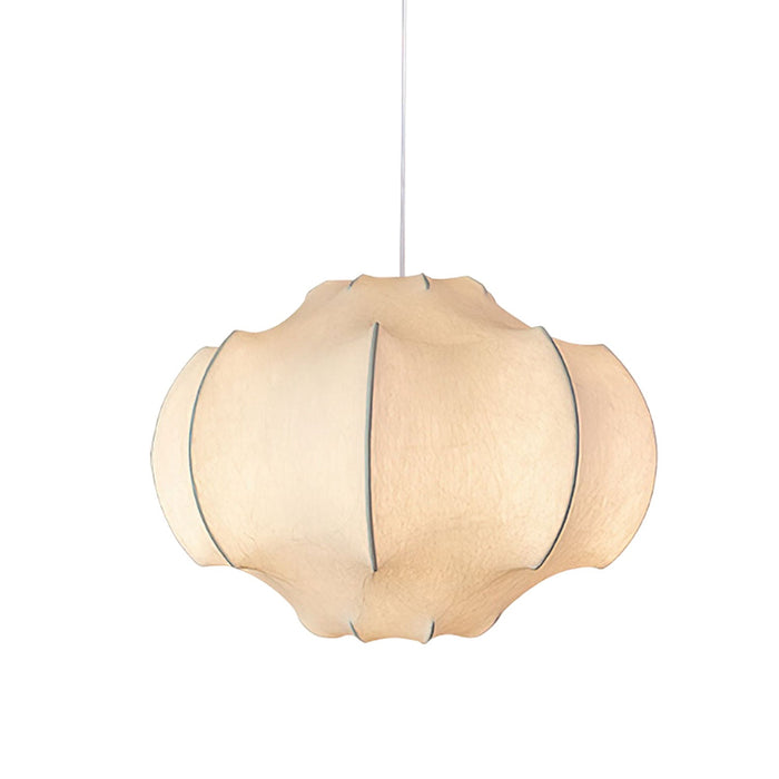 Silken Lotus Silk Pendant Lamp - Simprolos