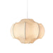 Silken Lotus Silk Pendant Lamp - Simprolos