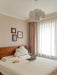 Silken Lotus Silk Pendant Lamp - Simprolos