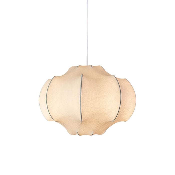 Silken Lotus Silk Pendant Lamp - Simprolos