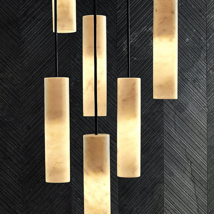 Silo Alabaster Pendant Light - Simprolos
