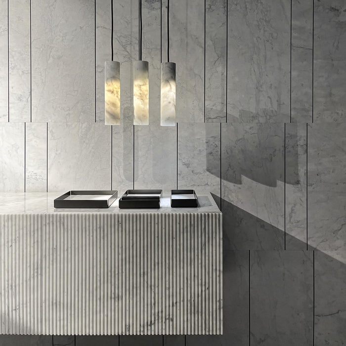 Silo Alabaster Pendant Light - Simprolos