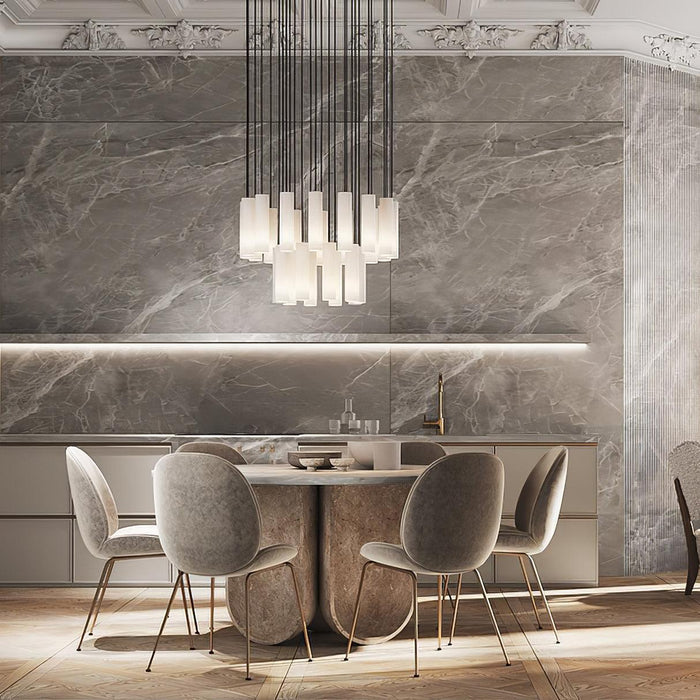 Silo Alabaster Pendant Light - Simprolos