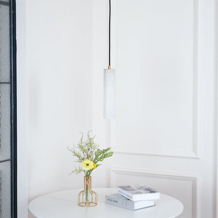Silo Alabaster Pendant Light - Simprolos