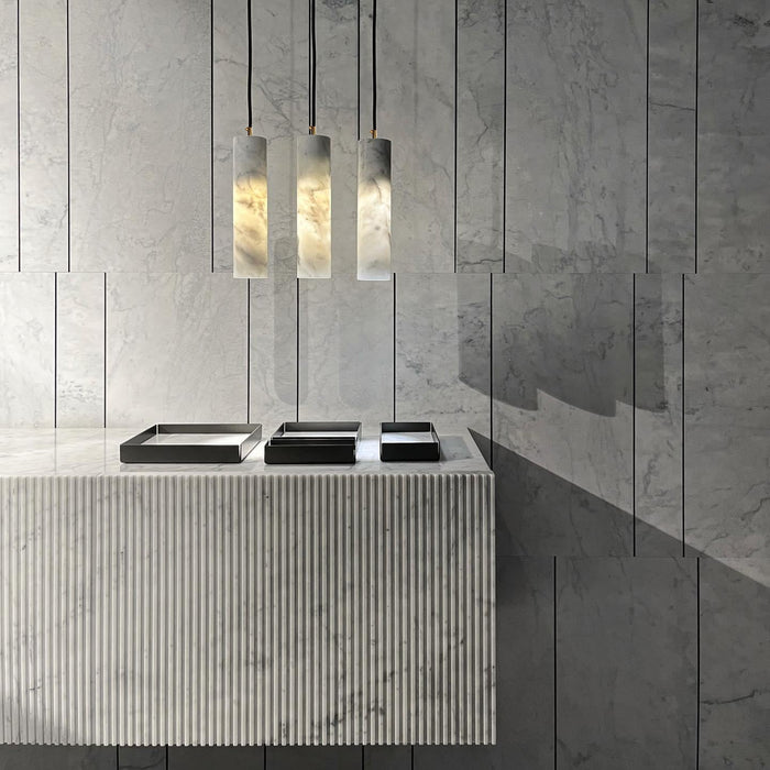 Silo Alabaster Pendant Light - Simprolos
