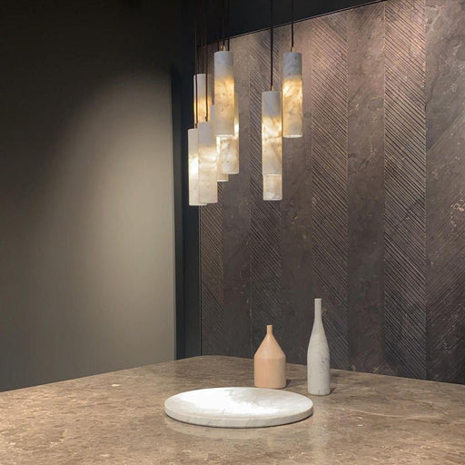 Silo Alabaster Pendant Light - Simprolos