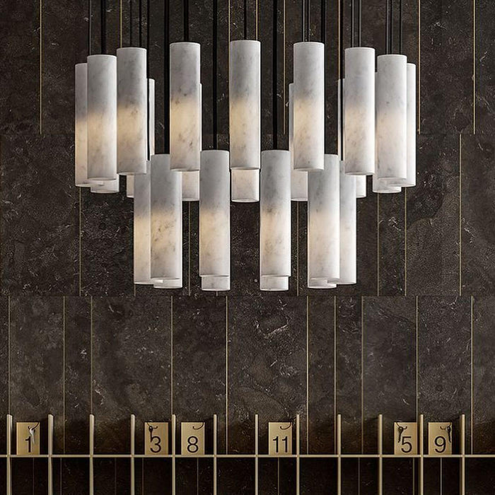 Silo Alabaster Pendant Light - Simprolos