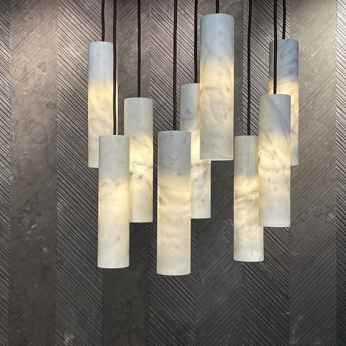 Silo Alabaster Pendant Light - Simprolos