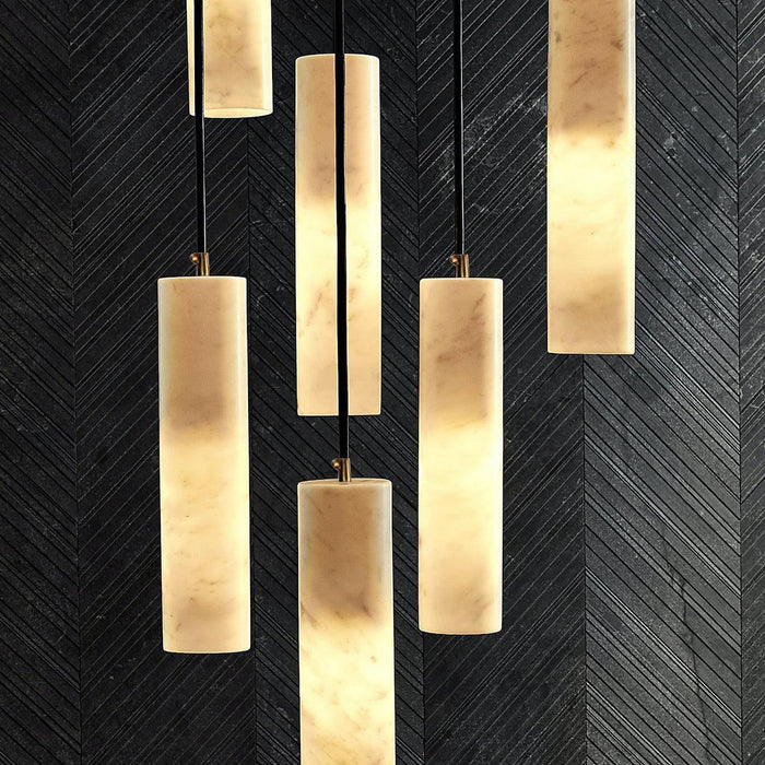 Silo Alabaster Pendant Light - Simprolos