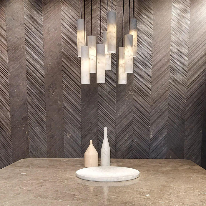 Silo Alabaster Pendant Light - Simprolos