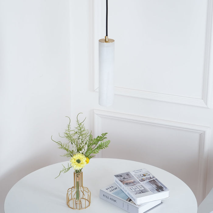Silo Alabaster Pendant Light - Simprolos