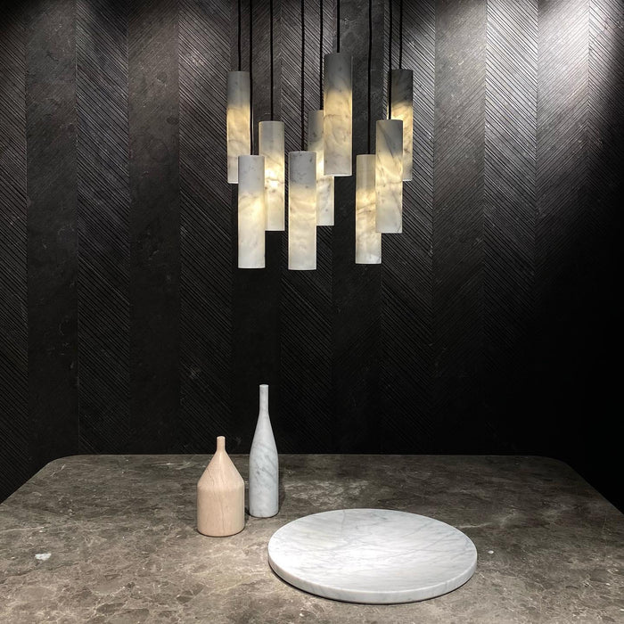 Silo Alabaster Pendant Light - Simprolos