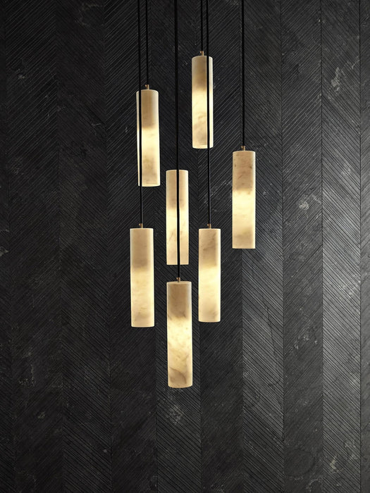 Silo Alabaster Pendant Light - Simprolos