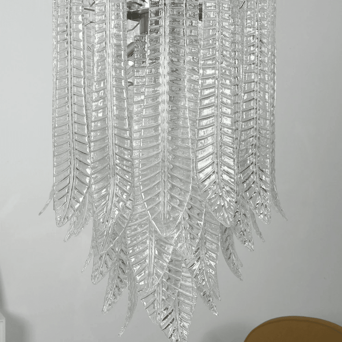 Silvae Veil Glass Chandelier - Simprolos
