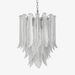 Silvae Veil Glass Chandelier - Simprolos