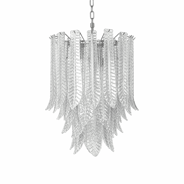 Silvae Veil Glass Chandelier - Simprolos