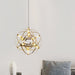Silver Spark Ball Pendant Light - Simprolos