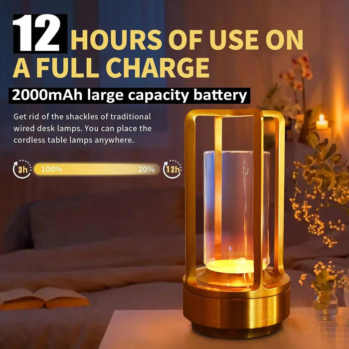 Simprolos Crystal Lantern Lamp - Simprolos