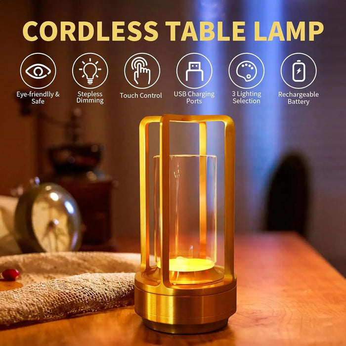 Simprolos Crystal Lantern Lamp - Simprolos