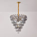 Smoke Gray Empire Chandelier - Simprolos