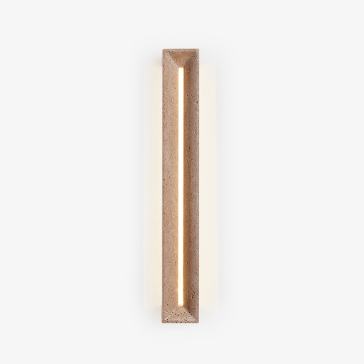 Solace Travertine Beam Wall Light - Simprolos