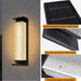 Solar Wall Lantern with Dusk to Dawn Sensor - Simprolos