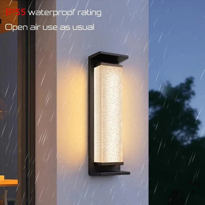Solar Wall Lantern with Dusk to Dawn Sensor - Simprolos