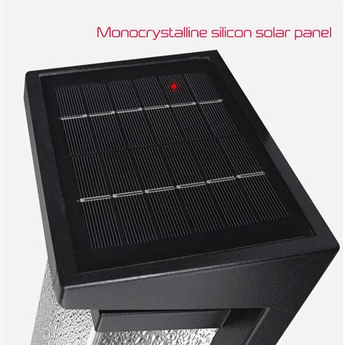 Solar Wall Lantern with Dusk to Dawn Sensor - Simprolos