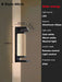 Solar Wall Lantern with Dusk to Dawn Sensor - Simprolos