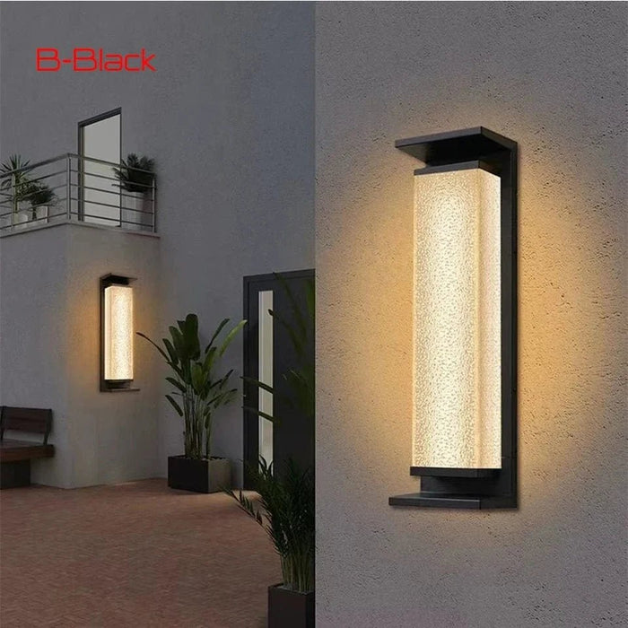 Solar Wall Lantern with Dusk to Dawn Sensor - Simprolos