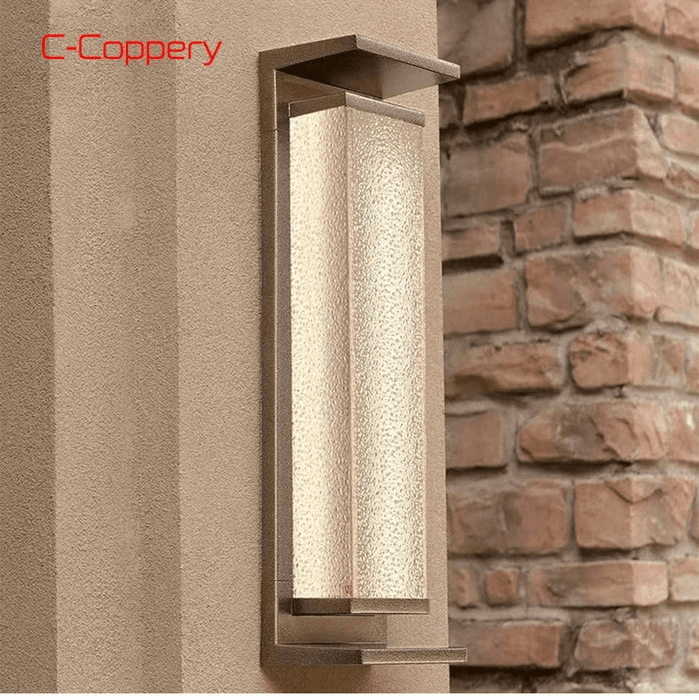 Solar Wall Lantern with Dusk to Dawn Sensor - Simprolos