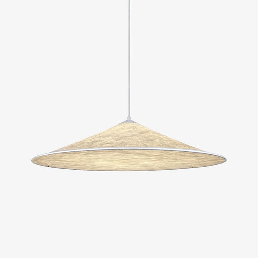 Solara Disc Silk Pendant Lamp - Simprolos