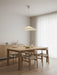 Solara Disc Silk Pendant Lamp - Simprolos