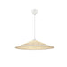 Solara Disc Silk Pendant Lamp - Simprolos