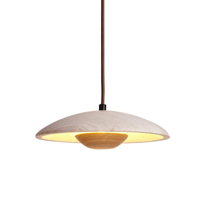 Solara Wood Pendant Lamp - Simprolos