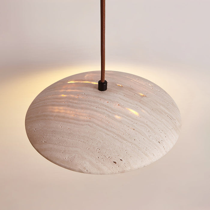 Solara Wood Pendant Lamp - Simprolos