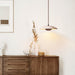 Solara Wood Pendant Lamp - Simprolos
