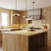 Solara Wood Pendant Lamp - Simprolos