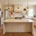 Solara Wood Pendant Lamp - Simprolos